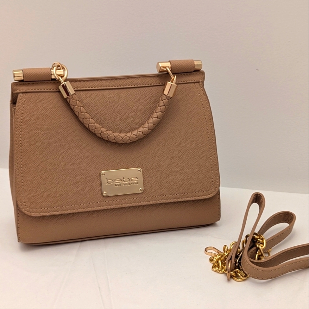 Bebe Natalie Top Handle Satchel Bag